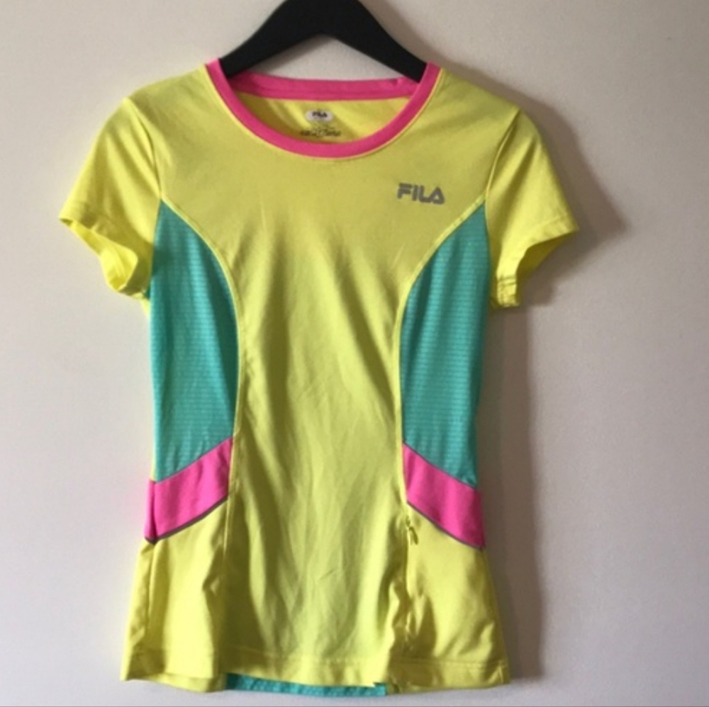 FILA Sport Neon Top Vintage